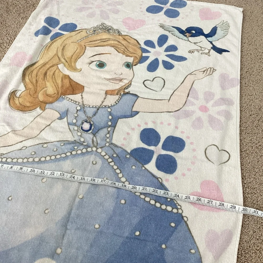 Disney Princess beach towel bundle | Elsa Anna Sofia Aurora Cinderella belle